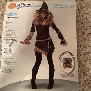 Halloween Woman’s Scary Scarecrow Costume